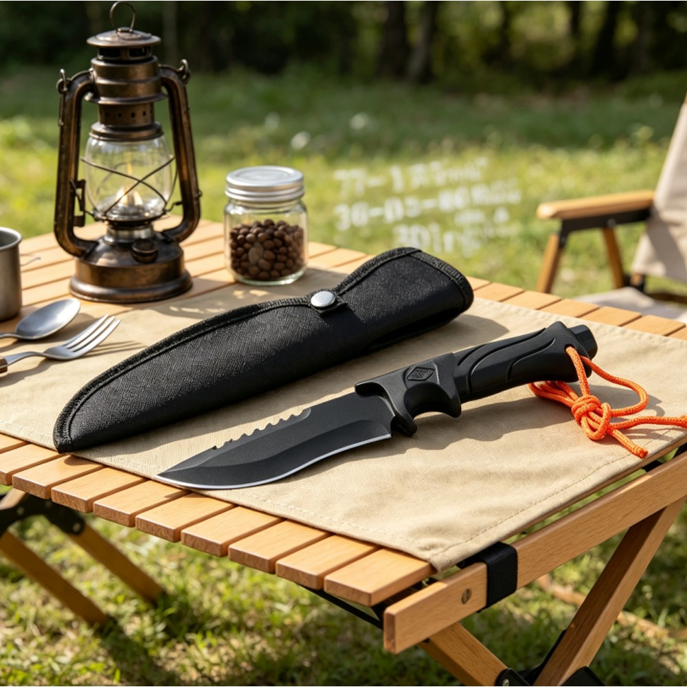 Multi-Purpose Camping Survival - Edc Fixed Blade Deep Carry 评论和价格