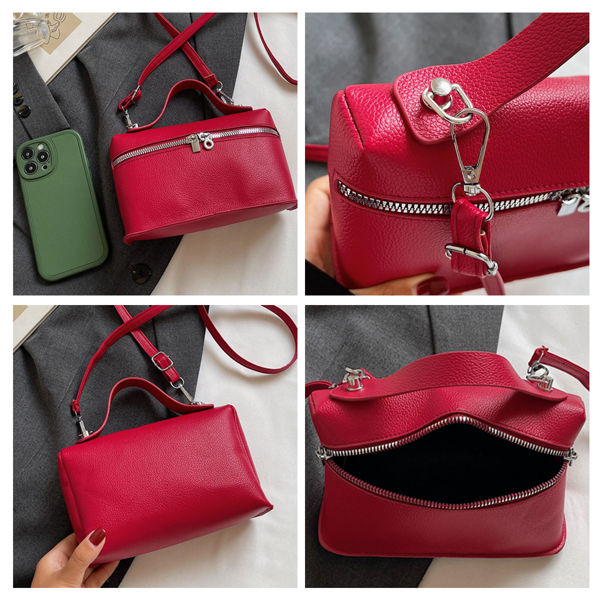 Minimalist Trend Solid Color B - Edc Carry Bag 评论和价格