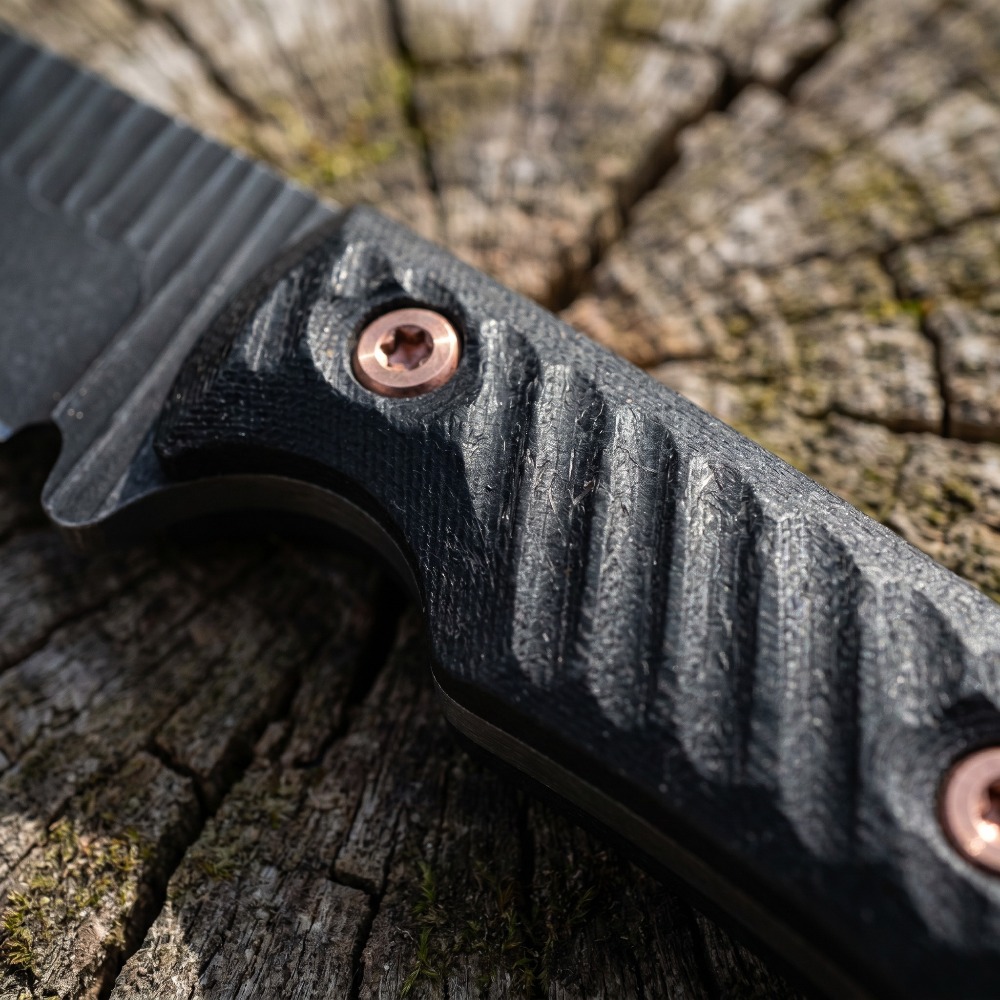 Full Tang Bushcraft Knife D2 B - Edc Fixed Blade Deep Carry 评论和价格