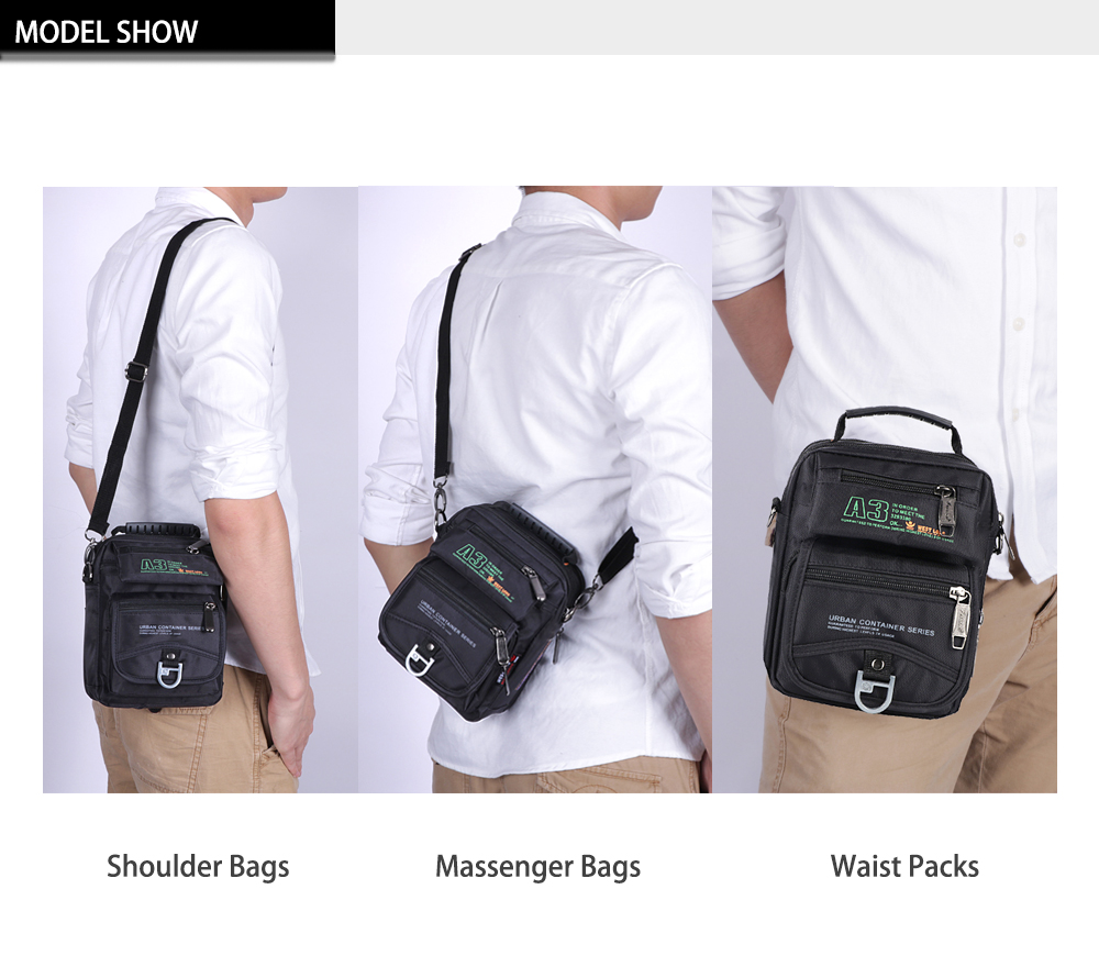 Tactical Men Messenger Nylon B - Edc Carry Bag 评论和价格