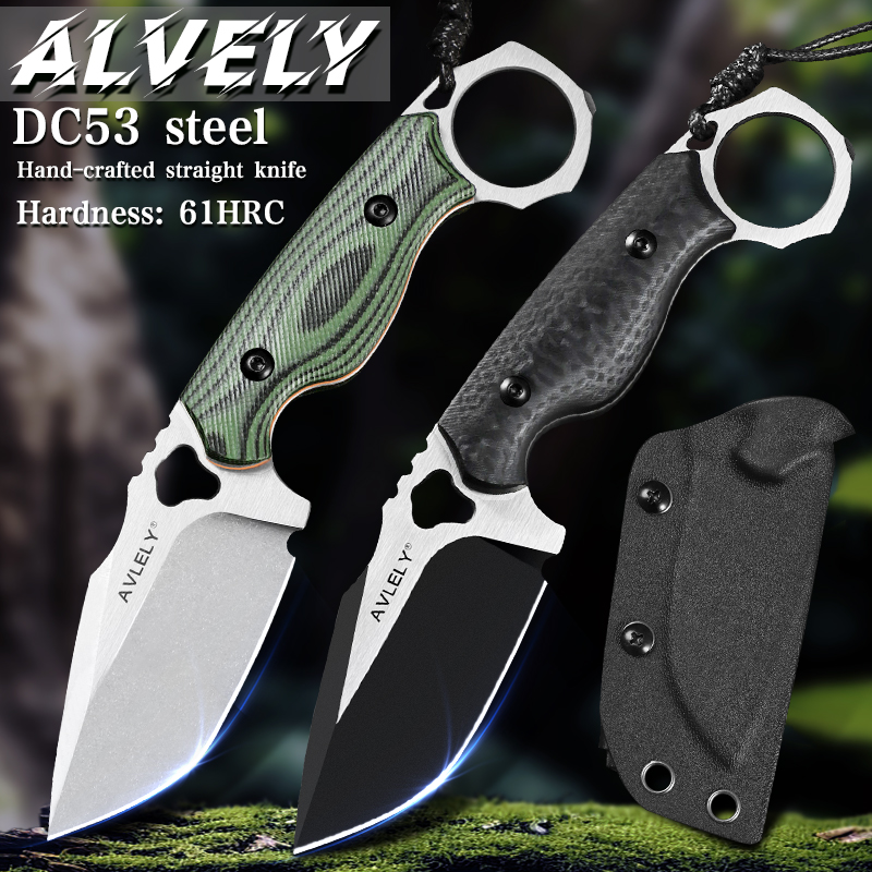High-quality DC53 steel fixed- - Edc Fixed Blade Deep Carry 评论和价格