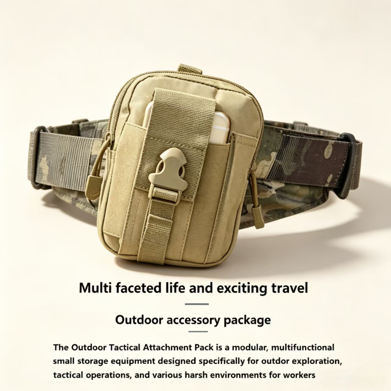 Tactical MOLLE Waist Pouch 600 - Edc Concealed Carry Belt 评论和价格