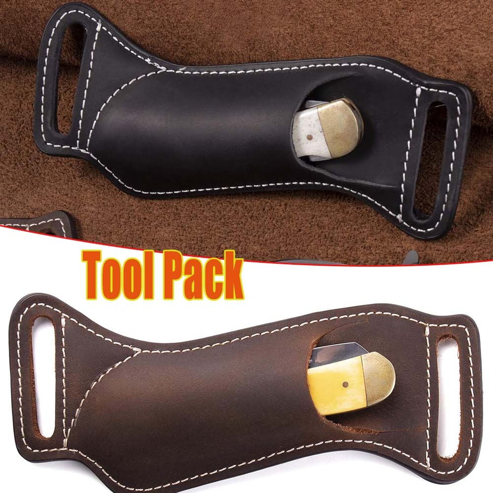 Tactical EDC Folding Knife She - Leather Edc. Carry Pouch 评论和价格
