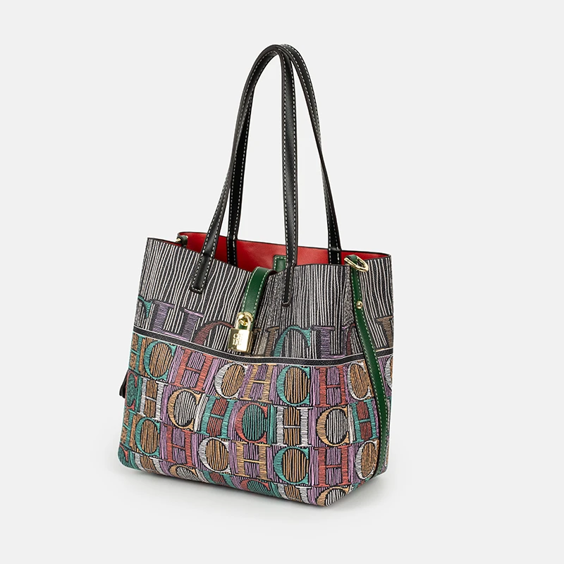 CH Art Color Printed Handbag S - Edc Carry Bag 评论和价格