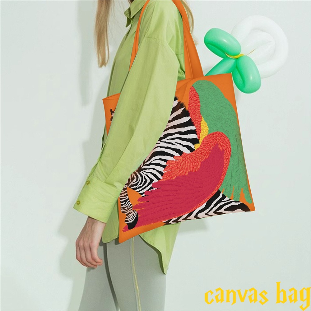 Fashion Multi-color Canvas Bag - Edc Carry Bag 评论和价格