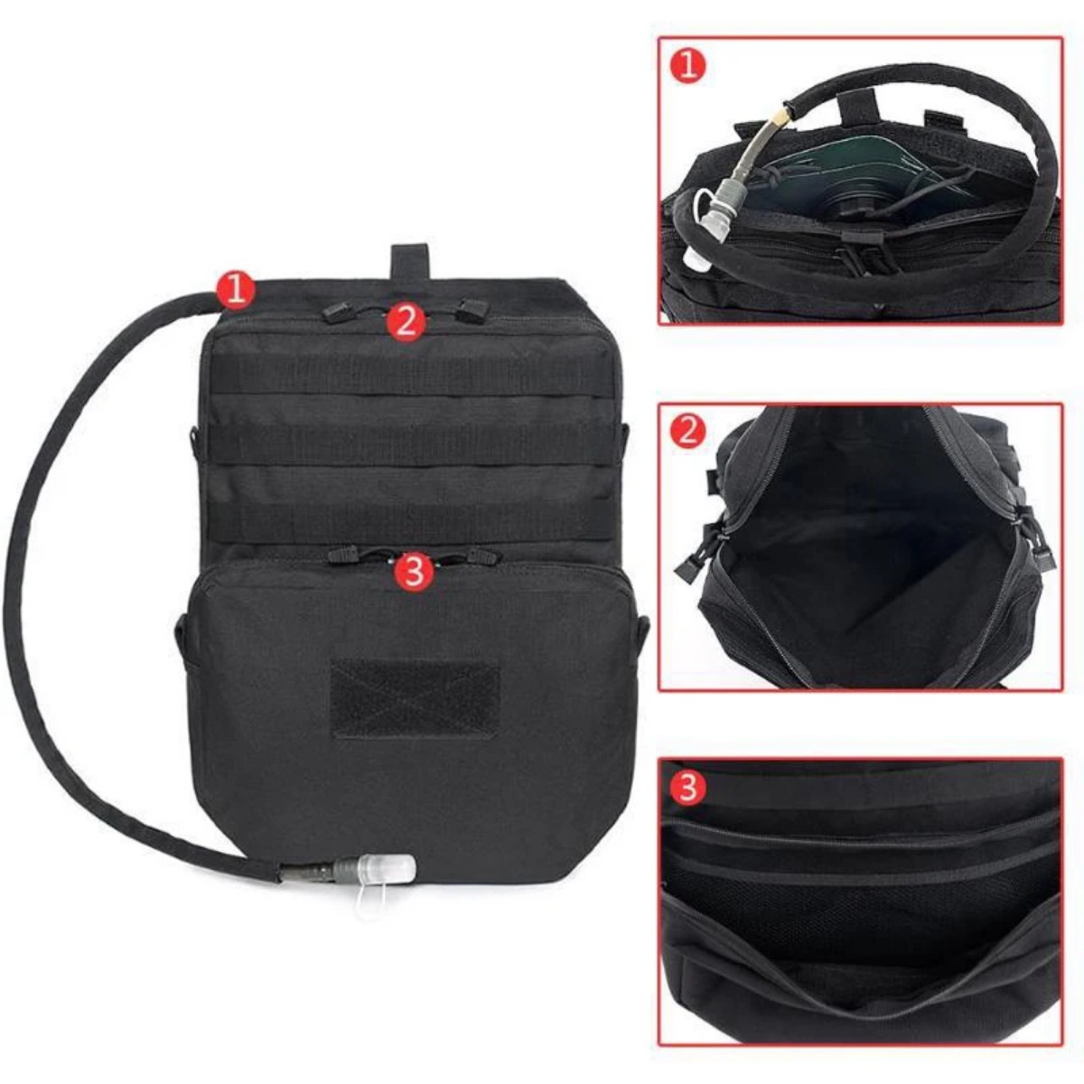 Outdoor Molle Bag Camping Hydr - Edc Carry Items 评论和价格