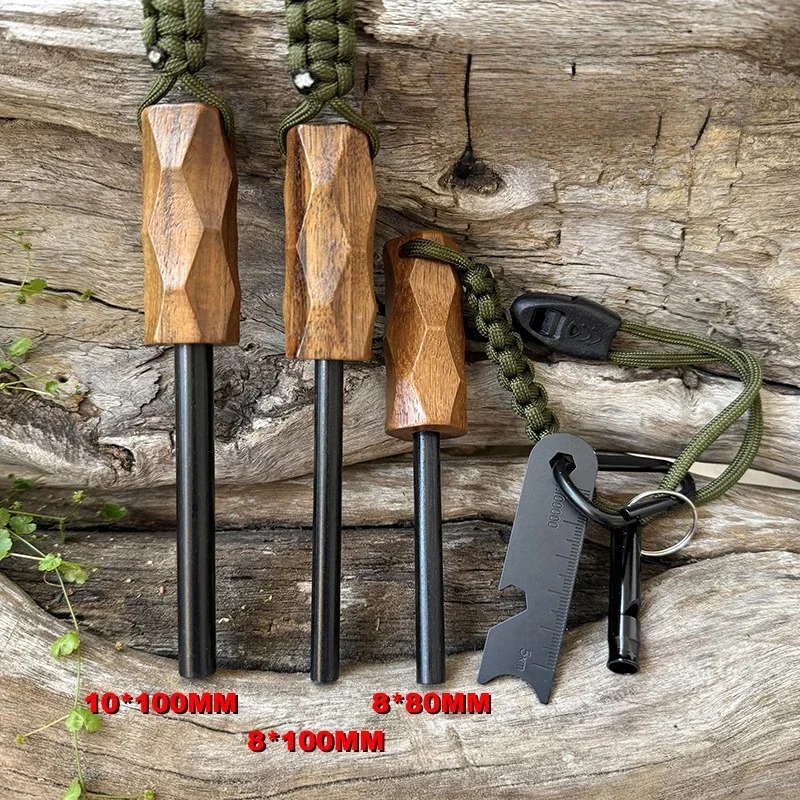 New Outdoor Flint Fire Starter - Ferro Rod Striker 评论和价格