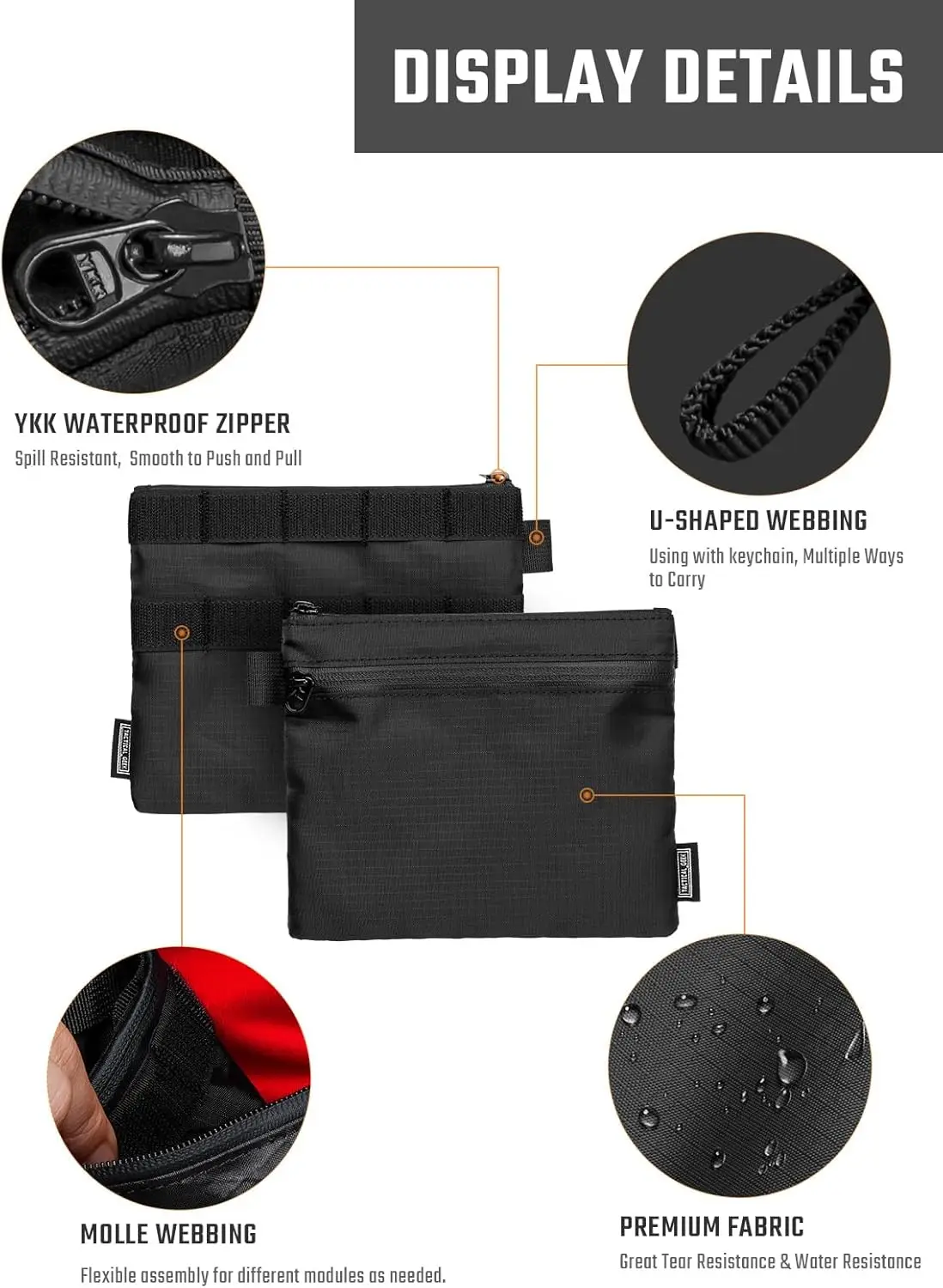 TACTICAL GEEK A14 Slim EDC Pou - Edc Carry Holster 评论和价格