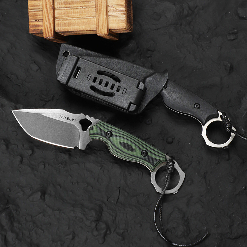 High-hardness DC53 steel strai - Edc Fixed Blade Deep Carry 评论和价格