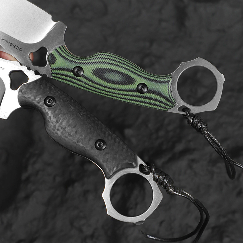 High-hardness DC53 steel strai - Edc Fixed Blade Deep Carry 评论和价格