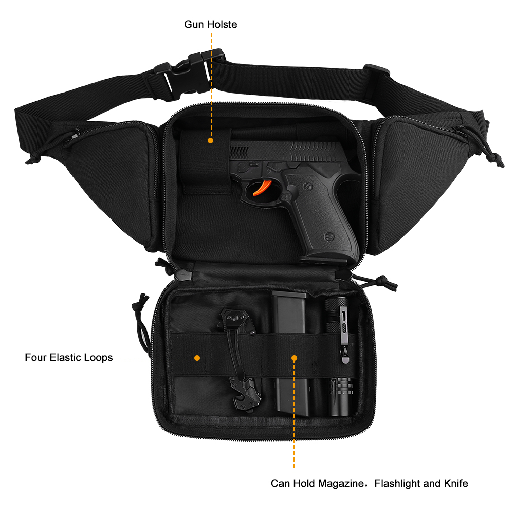 Hunting waist bag, waist belt, - Edc Carry Holster 评论和价格