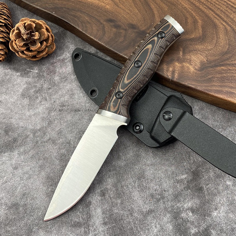 Straight Knife D2 Blade G10 Ha - Edc Fixed Blade Deep Carry 评论和价格
