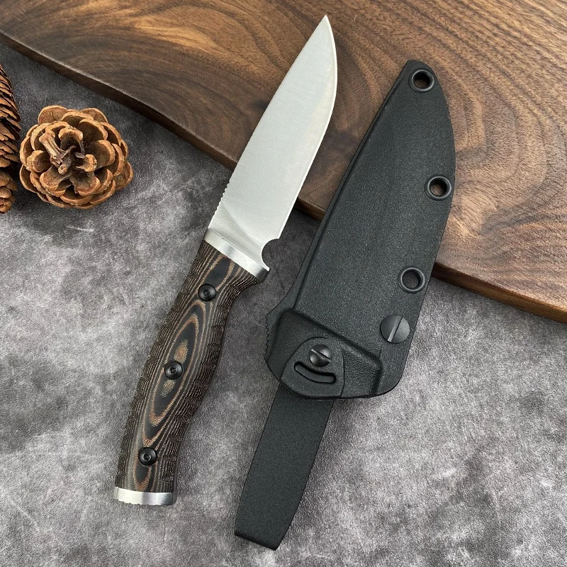 Straight Knife D2 Blade G10 Ha - Edc Fixed Blade Deep Carry 评论和价格