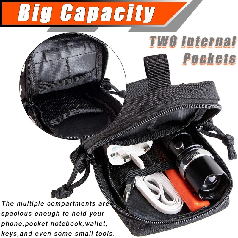 Tactical MOLLE EDC Utility Wai - Edc Carry Holster 评论和价格