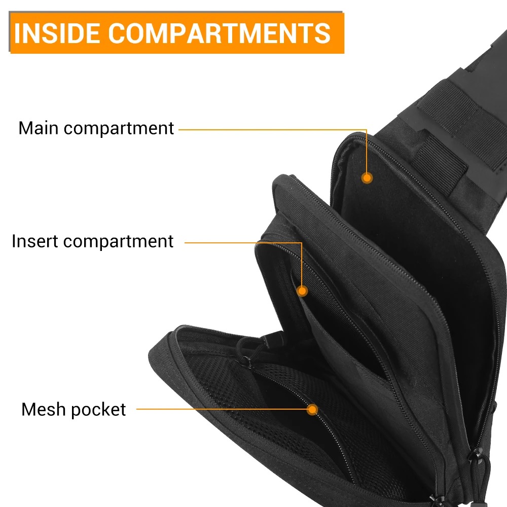 Tactical Pistol Gun Bag Concea - Appendix Carry Edc 评论和价格