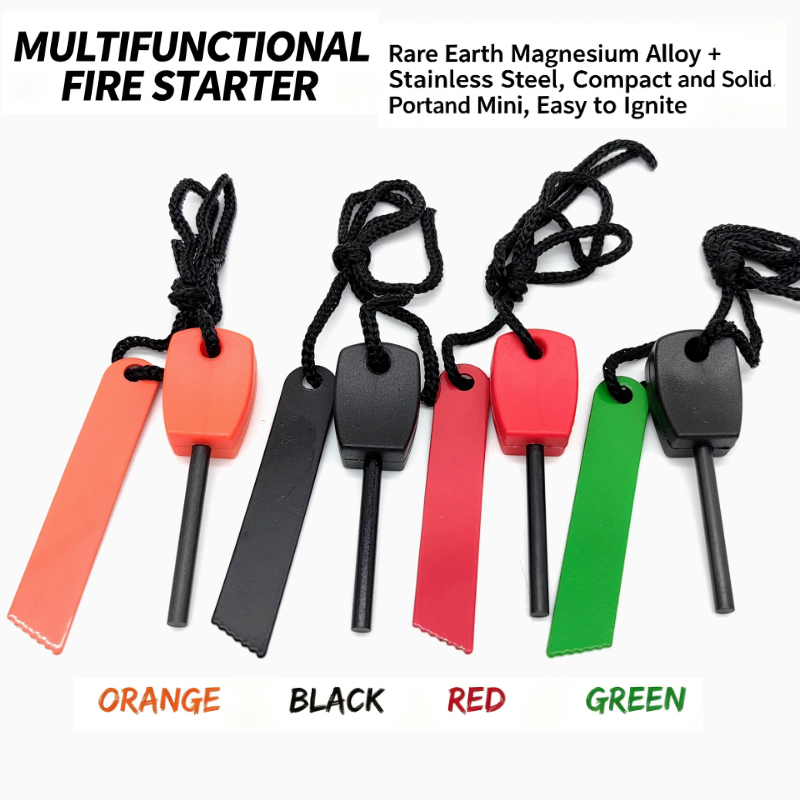 Small Portable Fire Starter Ma - Ferro Rod Striker 评论和价格